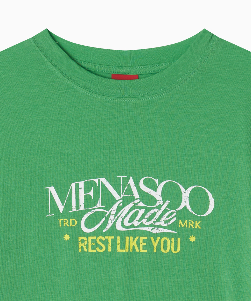 MENASOO（ミナス）の「MNS Soft Fitted Long T Shirt_Green（Tシャツ/カットソー・レディース・グリーン・F）」の16枚目の写真