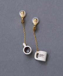 I　am I （アイアムアイ）の「coffee cup イヤリング（イヤリング）」