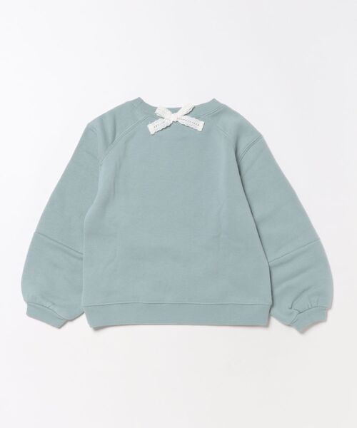 axes femme（アクシーズファム）の「刺繍×リボン裏起毛トレーナー（Tシャツ/カットソー・キッズ・キナリ/ミント・MEDIUM/X-LARGE/LARGE）」の22枚目の写真