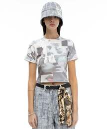 Collage Crop Tee