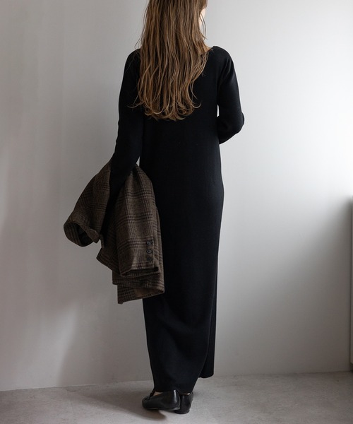 Bonjour Sagan（ボンジュールサガン）の「前後2WAYニットワンピース