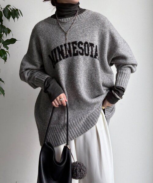 DouDou（ドゥドゥ）の「オーガニックコットンタートル（Tシャツ/カットソー・レディース・オフホワイト/ライトベージュ/ブラック・FREE）」の20枚目の写真