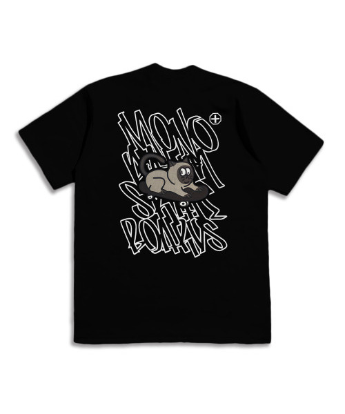 MONOPATIN(モノパティン)の「tms snow-E push off heavy weight t-shirt - bk(Tシャツ/カットソー・レディース・その他・MEDIUM/LARGE)」の1枚目の写真