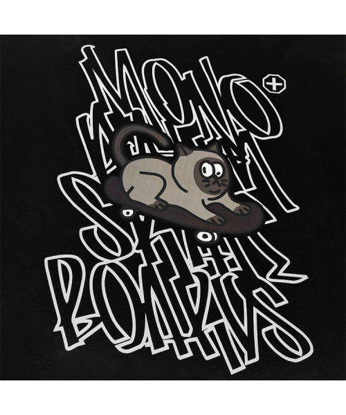 MONOPATIN(モノパティン)の「tms snow-E push off heavy weight t-shirt - bk(Tシャツ/カットソー・レディース・その他・MEDIUM/LARGE)」の3枚目の写真