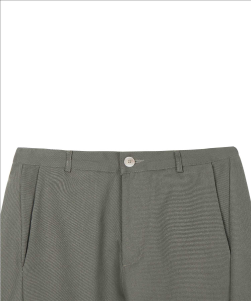 THAT'S IT（ザッツイット）の「カーブドワイドコットンデニムパンツ[カーキ]（デニムパンツ・レディース・カーキ・LARGE/X-LARGE/MEDIUM）」の4枚目の写真