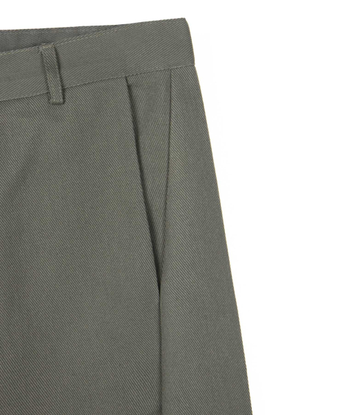 THAT'S IT（ザッツイット）の「カーブドワイドコットンデニムパンツ[カーキ]（デニムパンツ・レディース・カーキ・LARGE/X-LARGE/MEDIUM）」の5枚目の写真