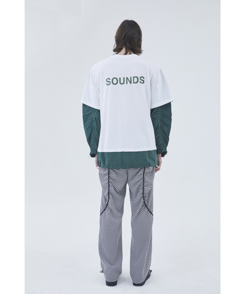BMUETTE(ビムウィエ)の「オーバーサイズレイヤードTシャツ(Tシャツ/カットソー・メンズ・ホワイト×グリーン・X-SMALL/SMALL)」の2枚目の写真