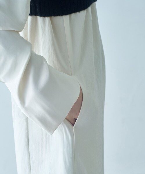 CODE A（コードエー）の「M long one piece（ワンピース・レディース・オフホワイト/ブラック・00）」の10枚目の写真