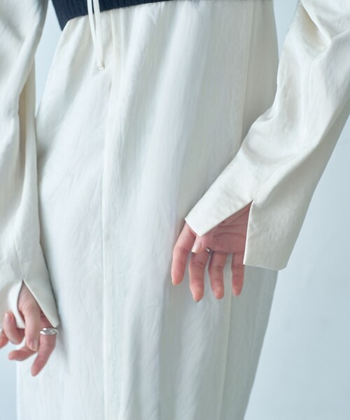 CODE A（コードエー）の「M long one piece（ワンピース・レディース・オフホワイト/ブラック・00）」の11枚目の写真