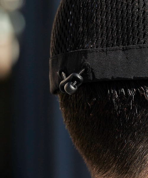 Columbia(コロンビア)の「Columbia/コロンビア Bad Axe Pass Cap ラバーロゴ メッシュジェットキャップ 2026年春夏(キャップ・メンズ・ブラック・FREE)」の2枚目の写真