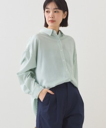 OMNES | ポプリンベーシックレギュラーカラー 長袖シャツブラウス(シャツ/ブラウス)