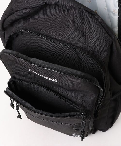 Miffy( ミッフィー)の「MEIOCEAN×ミッフィー リュック 大容量 軽量 31L 62123(バックパック/リュック・レディース・ブラック×ホワイト/ブラック×ブラック・FREE)」の6枚目の写真