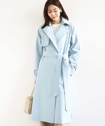 MK MICHEL KLEIN（エムケーミッシェルクラン）の「トレンチディティールロングコート/撥水/洗える（トレンチコート）」