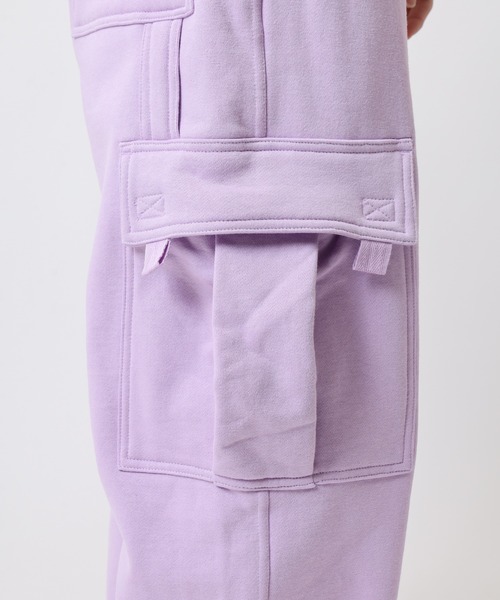 PRO CLUB (プロクラブ)の「PRO CLUB スウェットカーゴパンツ(スウェットパンツ・メンズ・オリーブ/ピンク/レッド/ラベンダー・S/M/L/2XL/3XL/XL)」の9枚目の写真
