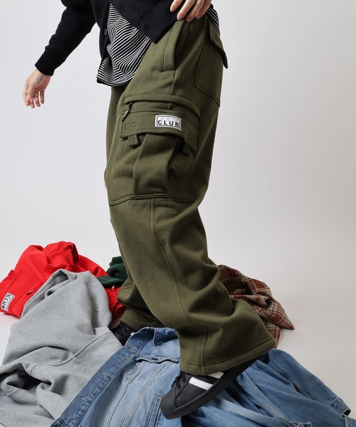 PRO CLUB (プロクラブ)の「PRO CLUB スウェットカーゴパンツ(スウェットパンツ・メンズ・オリーブ/ピンク/レッド/ラベンダー・S/M/L/2XL/3XL/XL)」の15枚目の写真