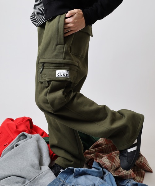 PRO CLUB (プロクラブ)の「PRO CLUB スウェットカーゴパンツ(スウェットパンツ・メンズ・オリーブ/ピンク/レッド/ラベンダー・S/M/L/2XL/3XL/XL)」の16枚目の写真