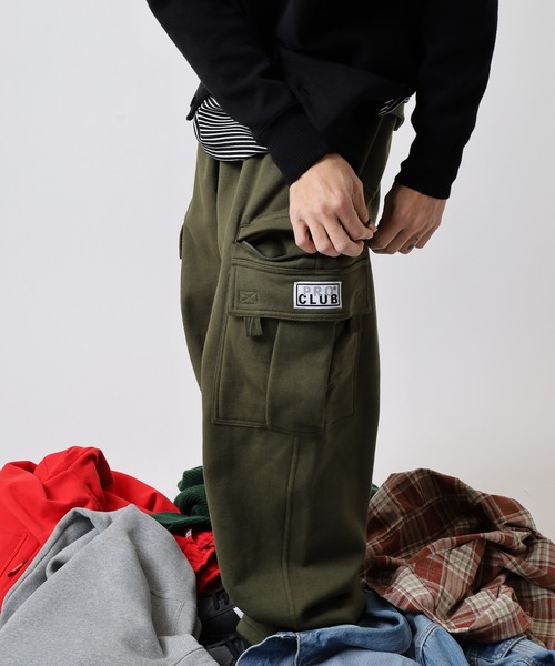 PRO CLUB (プロクラブ)の「PRO CLUB スウェットカーゴパンツ(スウェットパンツ・メンズ・オリーブ/ピンク/レッド/ラベンダー・S/M/L/2XL/3XL/XL)」の19枚目の写真