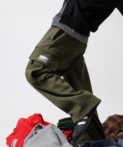 PRO CLUB (プロクラブ)の「PRO CLUB スウェットカーゴパンツ(スウェットパンツ・メンズ・オリーブ/ピンク/レッド/ラベンダー・S/M/L/2XL/3XL/XL)」の13枚目の写真