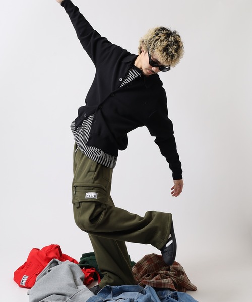 PRO CLUB (プロクラブ)の「PRO CLUB スウェットカーゴパンツ(スウェットパンツ・メンズ・オリーブ/ピンク/レッド/ラベンダー・S/M/L/2XL/3XL/XL)」の20枚目の写真