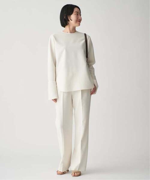 追加3》ダブルクロスストレッチパンツ（スラックス）｜VERMEIL par