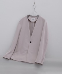 tk.TAKEO KIKUCHI | 【セットアップ対応】360度ストレッチノーカラージャケット(ノーカラージャケット)