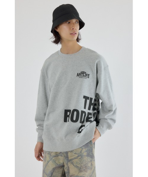 RODEO CROWNS WIDE BOWL(ロデオクラウンズワイドボウル)の「イレギュラースウェット(スウェット・メンズ・バーガンディー/ブラック/杢グレー・MEDIUM/LARGE)」の14枚目の写真