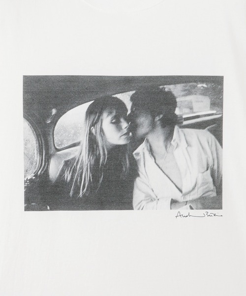 Couture d'adam(クチュールドアダム)の「【COUTURE D'ADAM(クチュール ド アダム)】Jane&Serge in the taxi フォトT(Tシャツ/カットソー・レディース・ホワイト・38)」の7枚目の写真