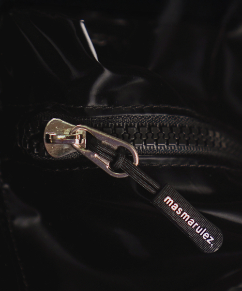 MASMARULEZ（マスマルールズ）の「[INT] String flap backpack _ Glittery black（バックパック/リュック・レディース・その他・FREE）」の7枚目の写真
