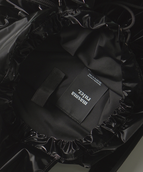 MASMARULEZ（マスマルールズ）の「[INT] String flap backpack _ Glittery black（バックパック/リュック・レディース・その他・FREE）」の11枚目の写真