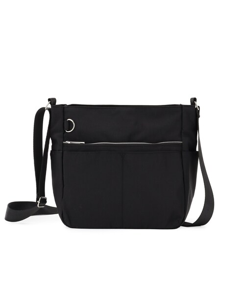 SHOO・LA・RUE(シューラルー)の「【撥水/軽量】驚きの収納力 10ポケットショルダーバッグ(ショルダーバッグ・レディース・ブラック/ブラウン系/ライトパープル/グレー/ナチュラル・00)」の16枚目の写真