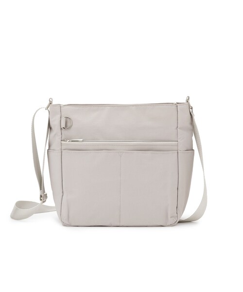 SHOO・LA・RUE(シューラルー)の「【撥水/軽量】驚きの収納力 10ポケットショルダーバッグ(ショルダーバッグ・レディース・ブラック/ブラウン系/ライトパープル/グレー/ナチュラル・00)」の20枚目の写真