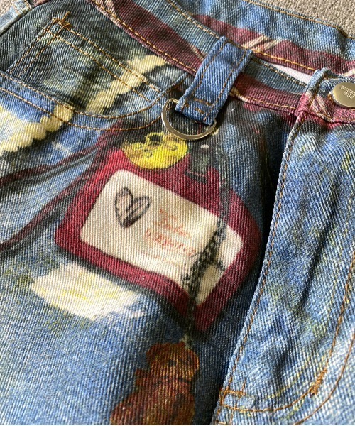 Evo+Revo（エボレボ）の「”まるでデニム！！”３Dプリントバギーパンツ（デニムパンツ・メンズ・ネイビー/ブラック・S/M/L）」の21枚目の写真