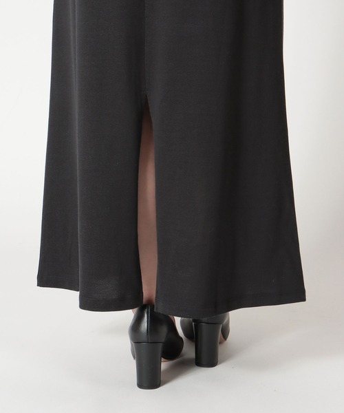 Jines（ジネス）の「ジャージーロングスカート（スカート・レディース・ブラック/ダークグレー・38）」の16枚目の写真