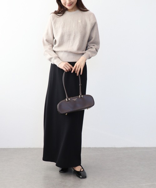 Jines（ジネス）の「ジャージーロングスカート（スカート・レディース・ブラック/ダークグレー・38）」の10枚目の写真