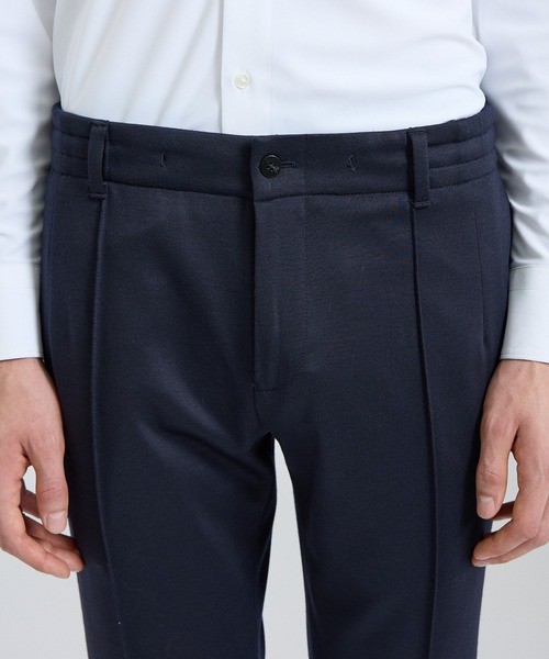 DESIGNWORKS（デザインワークス）の「【26S/S】モクロディーイージーパンツ / セットアップ対応 / ストレッチ（スラックス・メンズ・チャコールグレー/グレイッシュベージュ/ネイビー・44/46/48/50/52）」の21枚目の写真