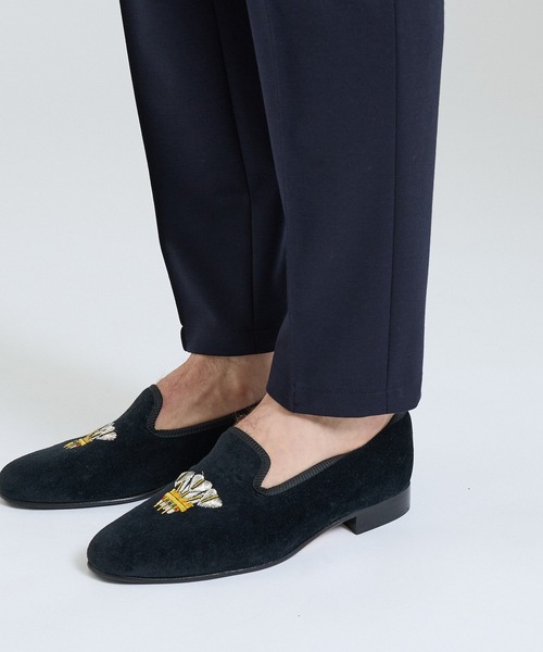 DESIGNWORKS（デザインワークス）の「【26S/S】モクロディーイージーパンツ / セットアップ対応 / ストレッチ（スラックス・メンズ・チャコールグレー/グレイッシュベージュ/ネイビー・44/46/48/50/52）」の17枚目の写真