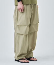 PYEON MA（ピョンマ）の「リサイクルナイロンパンツ - ベージュ（スウェットパンツ）」