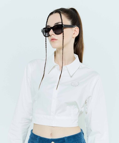 LARTIGENT(ラーティゼン)の「L6 RIBBON SHIRT(IVORY)(シャツ/ブラウス・レディース・その他・FREE)」の2枚目の写真