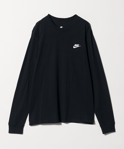 NIKE(ナイキ)の「<NIKE>NSW クラブ ロングスリーブ Tシャツ(Tシャツ/カットソー・メンズ・ホワイト/ブラック・XXL/M/XL/L)」の2枚目の写真