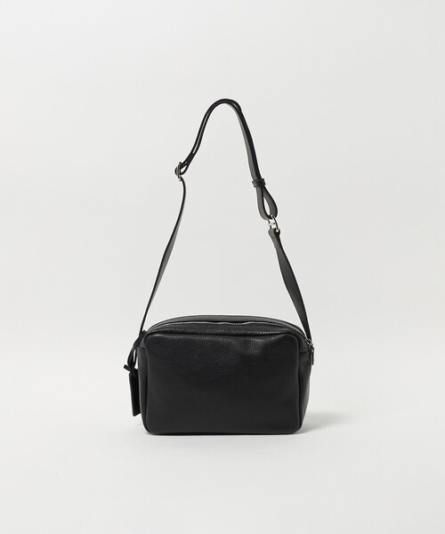 LA UNIQA＞レザー レクタングル ショルダー バッグ（ショルダーバッグ