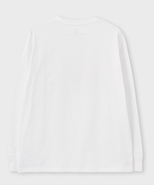Psycho Bunny(サイコバニー)の「フラワーグラフィック ロングスリーブTシャツ(Tシャツ/カットソー・メンズ・ホワイト/ブラック・MEDIUM/LARGE/X-LARGE)」の7枚目の写真