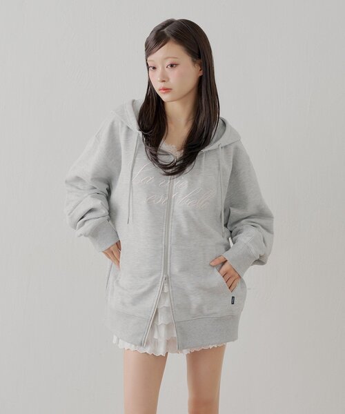 Chico(チコ)の「花柄ルーズパーカー(パーカー・レディース・ピンク/ブルー/グレー系その他3・FREE)」の17枚目の写真