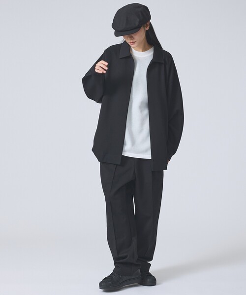 Ruben(ルーベン)の「【RUBEN/ルーベン】COTTON LINEN BIG CASKET/コットンリネンビックキャスケット/ユニセックス/【WEB限定】(キャスケット・メンズ・アイボリー/ブラック・フリー)」の6枚目の写真