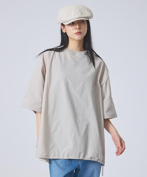 Ruben(ルーベン)の「【RUBEN/ルーベン】COTTON LINEN BIG CASKET/コットンリネンビックキャスケット/ユニセックス/【WEB限定】(キャスケット・メンズ・アイボリー/ブラック・フリー)」の9枚目の写真