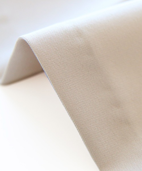 RUIRUE BOUTIQUE（ルイルエブティック）の「洗える ストレッチ 吸水速乾 UVカット 消臭抗菌効果 ｜ マニッシュ スーツ ワイドパンツ セット ｜ パンツスーツ・セットアップ・セレモニースーツ・ママスーツ・通勤スーツ（スーツセット・レディース・ブラック/グレイッシュベージュ/チャコールグレー/ダークネイビー・S/M/L/LL/3L/4L/5L）」の19枚目の写真