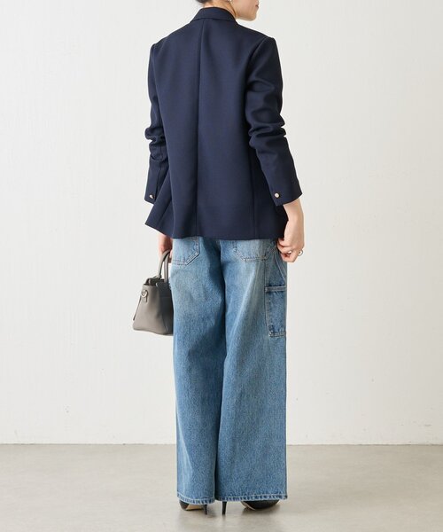 BEARDSLEY（ビアズリー）の「刺繍入りワイドデニム（その他パンツ・レディース・インディゴブルー・3/2/1/0）」の14枚目の写真