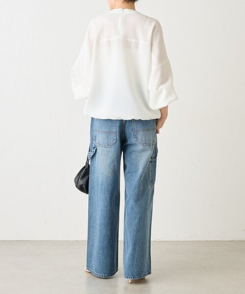 セール】刺繍入りワイドデニム（その他パンツ）｜BEARDSLEY