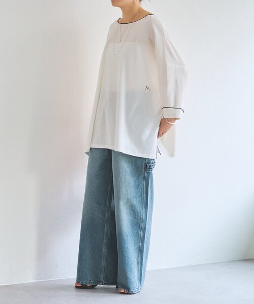 セール】刺繍入りワイドデニム（その他パンツ）｜BEARDSLEY