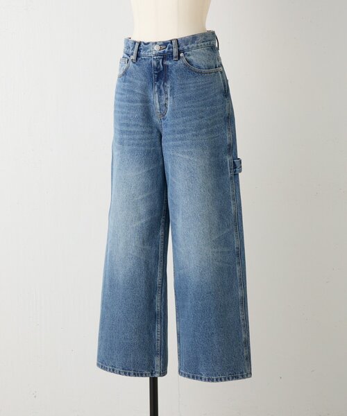 BEARDSLEY（ビアズリー）の「刺繍入りワイドデニム（その他パンツ・レディース・インディゴブルー・3/2/1/0）」の15枚目の写真