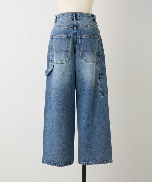 BEARDSLEY（ビアズリー）の「刺繍入りワイドデニム（その他パンツ・レディース・インディゴブルー・3/2/1/0）」の17枚目の写真